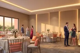Party Hall at Ashiana Amarah
