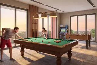 Indoor Games Room at Ashiana Amarah
